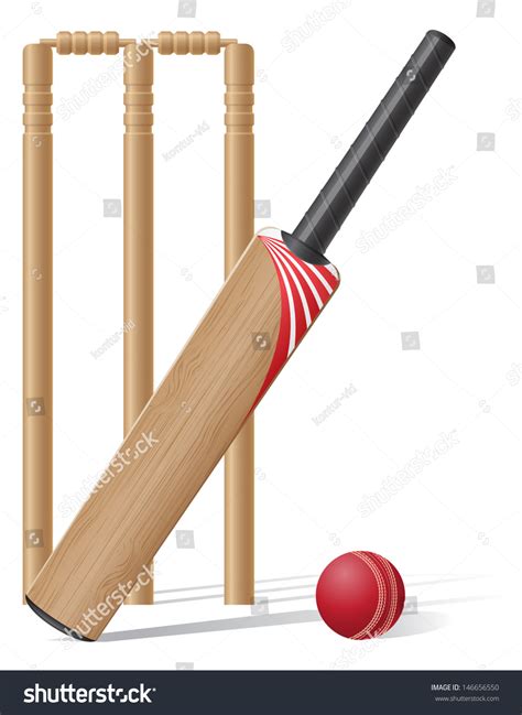 Cricket Bat And Ball Clip Art