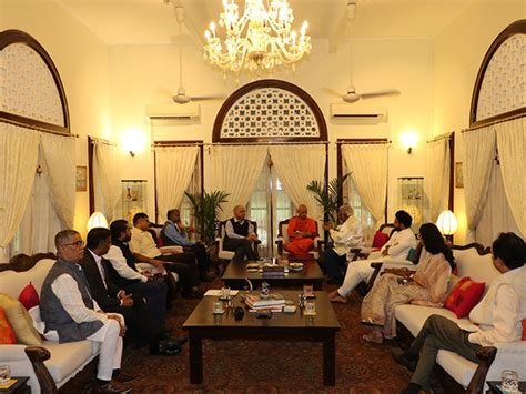 Indian Envoy Hosts Shri Ram Janmabhoomi Teerth Kshetra Trust Officials