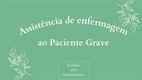 Calaméo Assistência ao paciente grave