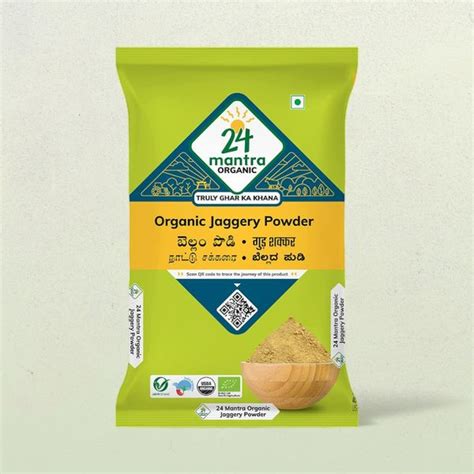 24 Mantra Organic Jaggery Powder 500 G Buy Online At 88 Near Me