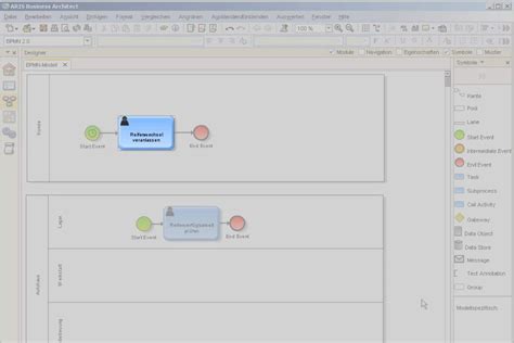 Lernen Sie wie Sie beim Modellieren von BPMN Diagrammen unterstützt