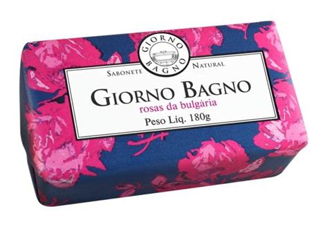 Sabonete Barra Giorno Bagno Rosas Da Bulgaria 180g Camicado