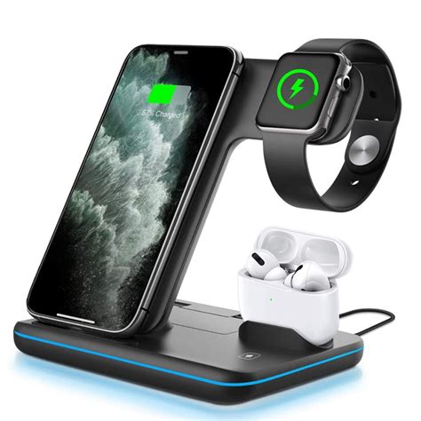 3 in 1 Functional Wireless Charging Stand