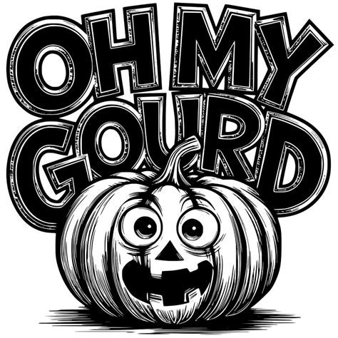 Oh My Gourd Design Svg Png Dxf For Cricut Silhouette