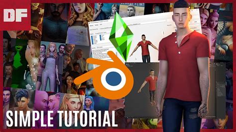 Sims 4 Game To Blender Render Simple Tutorial Youtube