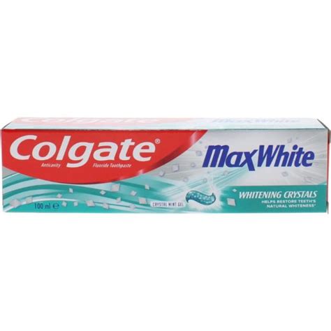 Wholesale Colgate Max White Crystal Mint Toothpaste 100ml Uk Wholesaler And Supplier