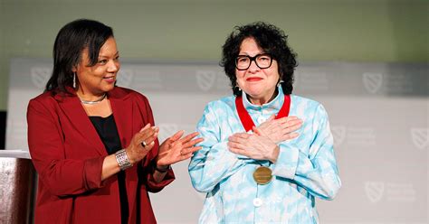 Justice Sonia Sotomayor Receives Radcliffe Medal Harvard Gazette