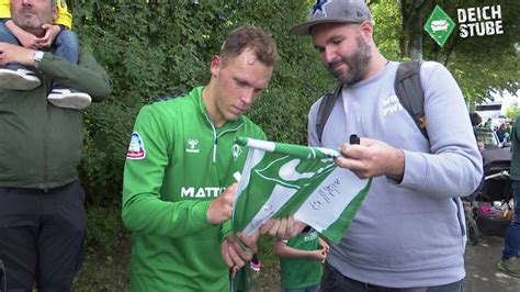 Werder Bremen So Lief Das Erste Training Mit Neuzugang Senne Lynen