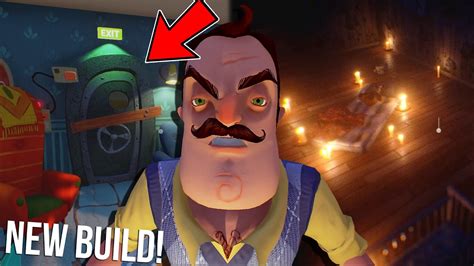 The Basement Is Real Hello Neighbor Alpha Gameplay Youtube