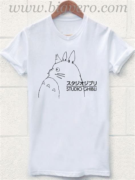 Studio Ghibli Shirt Inspired Totoro T Shirt Unique Fashion Store