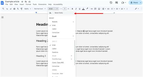 Cara Menambahkan Font Ke Google Documents Impor Font Khusus