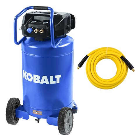 Shop Kobalt 20 Gal Compressor And 38 In X 50 Ft Hybrid Air Hose At