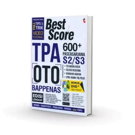 Jual Buku Best Score Tpa Oto Bapenas Shopee Indonesia