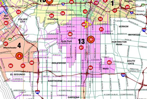 Los Angeles County Fire Station Map News Current Station In The Word