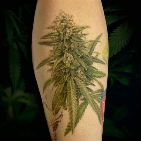 101 Best Pot Leaf Tattoo Ideas You Have To See To Believe!