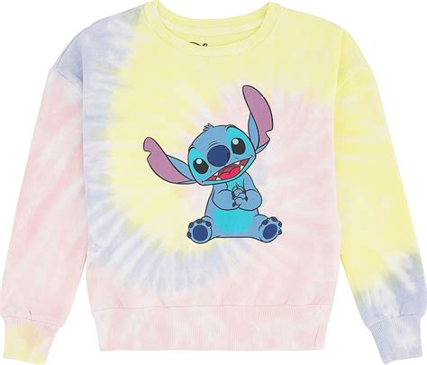 Disneys Lilo And Stitch Girls Tie Dye Sweatshirt Disney