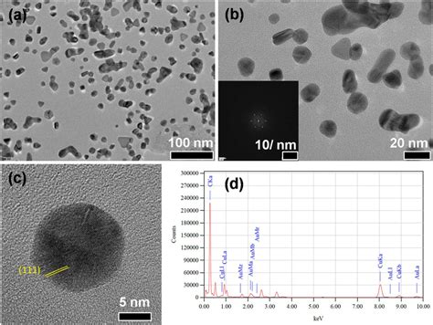 Hr Tem Images Of Sf Aunps A At Nm Magnification B At Nm