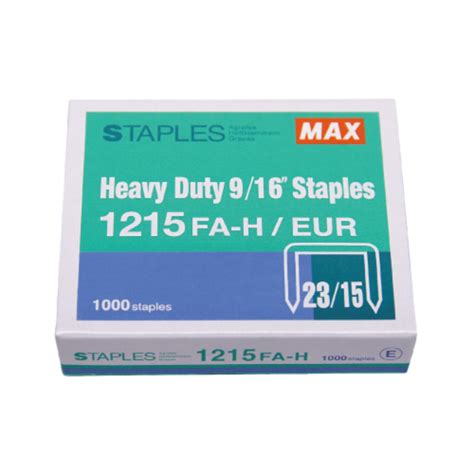 Max All Size Heavy Duty Staples Stapler Bullet Refill Dawai Kokot