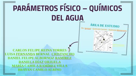 Par Metros F Sicos Qu Micos Del Agua By Mcamila Ramirezv On Prezi