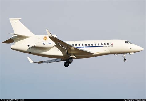 OO LUM Belgian Air Force Dassault Falcon 7X Photo By Andri Cueni ID