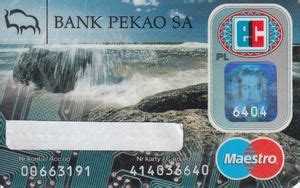 Bank Card: Bank Pekao Maestro (Bank Polska Kasa Opieki SA/Bank Pekao SA ...