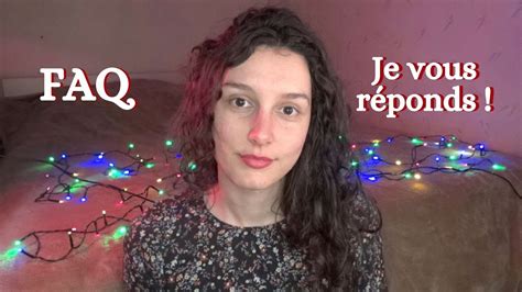 Asmr Fr Faq Je R Ponds Toutes Vos Questions Merci Pour Les