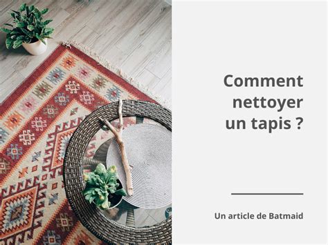 Comment Nettoyer Un Tapis Blog