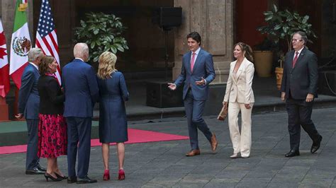 Amlo Recibe A Justin Trudeau En Palacio Nacional Cumbre De Líderes De