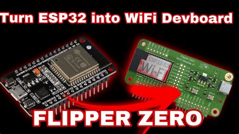 Flipper Zero Wifi Module Diy Esp Marauder Tutorial Flipper Youtube