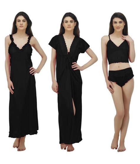 Buy Arlopa Satin Nighty And Night Gowns Online At Best Prices In India Snapdeal