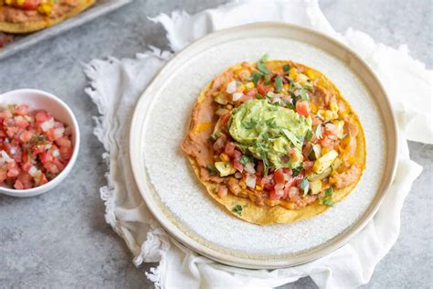 Roasted Vegetable Tostadas Delish Knowledge