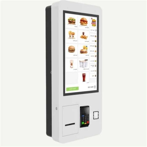 Fast Food Restaurant Self Ordering Kiosk Digital Displays Luminati