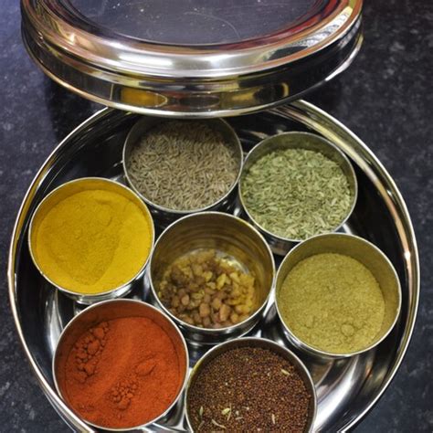 Spice Kitchen Indian Spice Tin With 9 Spices Etsy