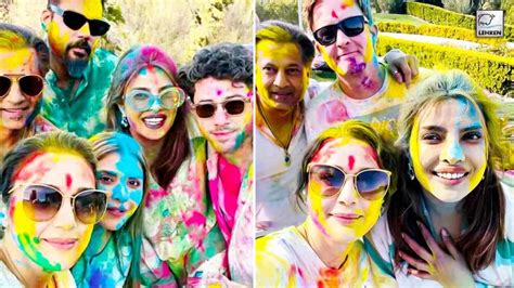 Holi Pictures Shared By Preity Zinta With Priyanka Chopra