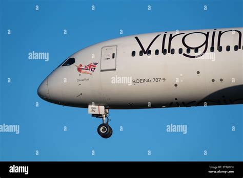 Virgin Atlantic Boeing Dreamliner Airliner Jet Plane G Vcru On