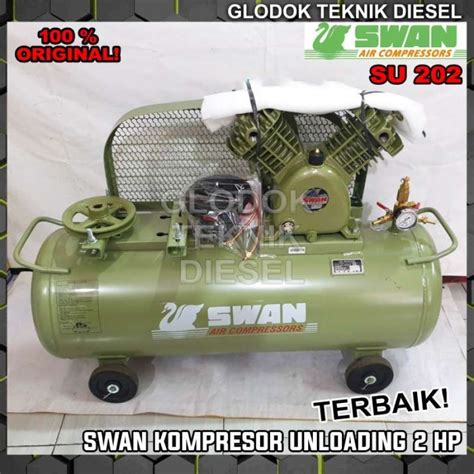 Promo Swan Kompresor Angin Hp Dinamo Full Tembaga Hp Pk Komplit