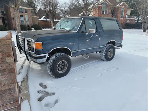 First time seeing snow! : r/bronco