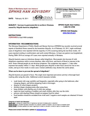 Fillable Online Dphhs Mt State Of Montana Health Alert Network Dphhs