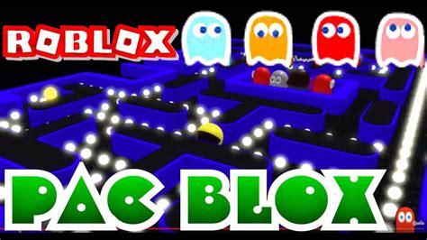 Getting Chased By Ghosts Pac Blox Roblox Who Is Pac Man Part