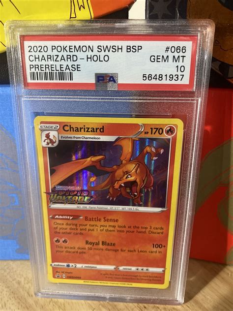 Mavin Charizard Swsh Psa Gem Mint Prerelease Vivid Voltage Holo