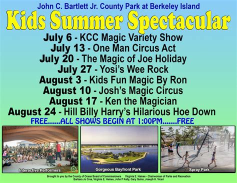 Best Ocean County Events for Kids - TomsRiver.org