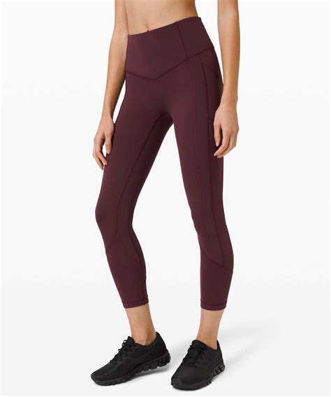 Lululemon All The Right Places Crop Ii Cassis Lulu Fanatics