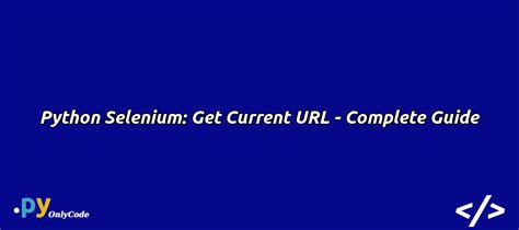 Python Selenium Get Current Complete Guide