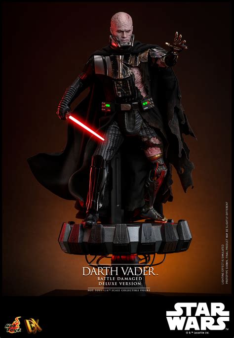 Hot Toys DX45B Star Wars Darth Vader Battle Damaged Deluxe Version