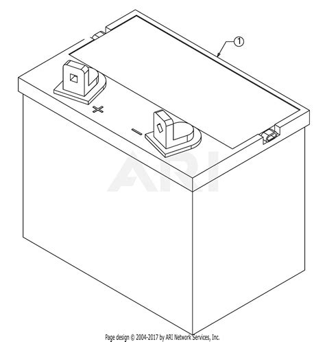 Troy Bilt 13cc26jd011 Tb30r 2018 Parts Diagram For Battery