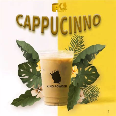 Powder Drink Reguler Cappuccino Bubuk Minuman Kekinian Rasa