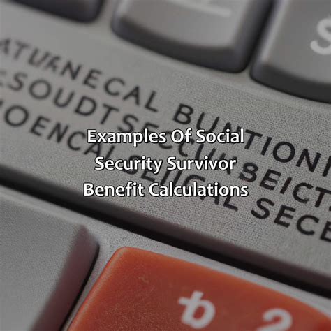 How To Calculate Social Security Survivor Benefits Retire Gen Z