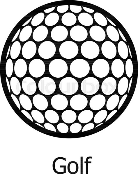 Golf Ball Vector Art At Vectorified Collection Of Golf Ball