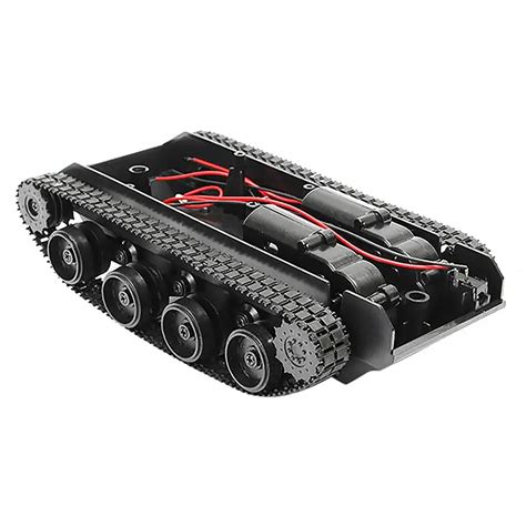 3v 7v Rc Tanque Robô Inteligente Carro Kit Chassi Esteira Rolante De