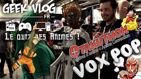 Otakuthon De Montreal 2017 Vox Pop Quiz Youtube